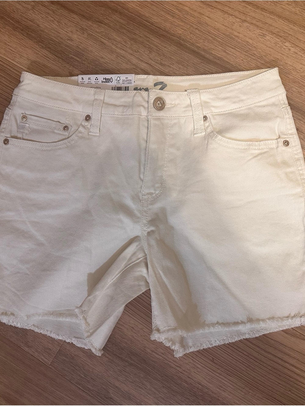Bone Women's Denim Cutoff Shorts
